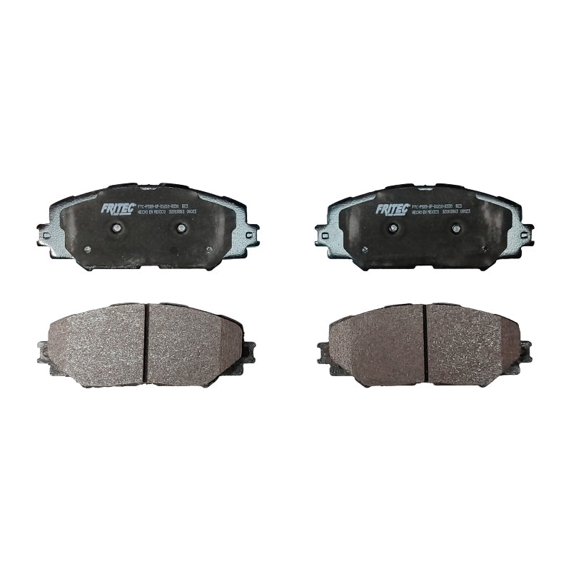 Balatas delanteras cerámica cortas TOYOTA COROLLA 1.8 L 2009-2019 FRITEC
