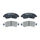BALATAS DELANTERAS CERÁMICA PEUGEOT 307 2 L 2003-2007