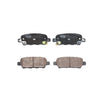 Balatas traseras cerámica disco RENAULT KOLEOS 2.5 L 2008-2020 FRITEC