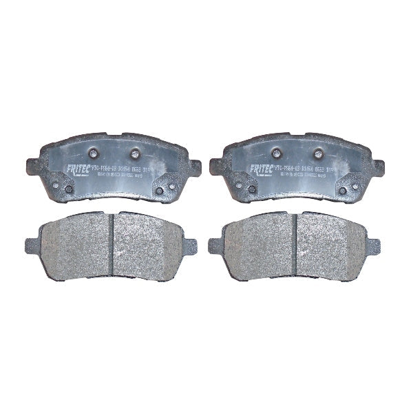 BALATAS DELANTERAS CERÁMICA FORD FIESTA 1.6 L 2011-2019