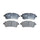 BALATAS DELANTERAS CERÁMICA MAZDA MAZDA 2 1.5 L 2011-2015