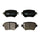 Balatas traseras cerica VW GOLF A6 1.4 TSI 2010-2013 FRITEC